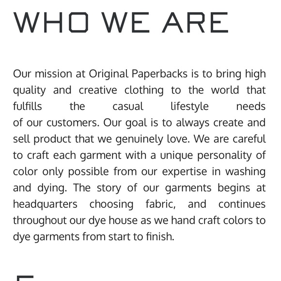 ORIGINAL PAPERBACKS Tie Dye Crew Neck T Shirt - Picture 5 of 5